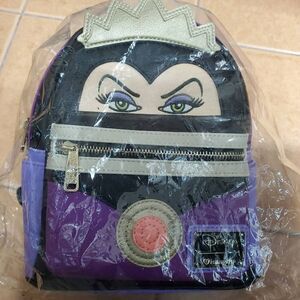 Loungefly Disney Snow White Evil Queen OG HEART LOGO Backpack